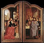 Anne Canvas Paintings - St Anne Altarpiece (closed)